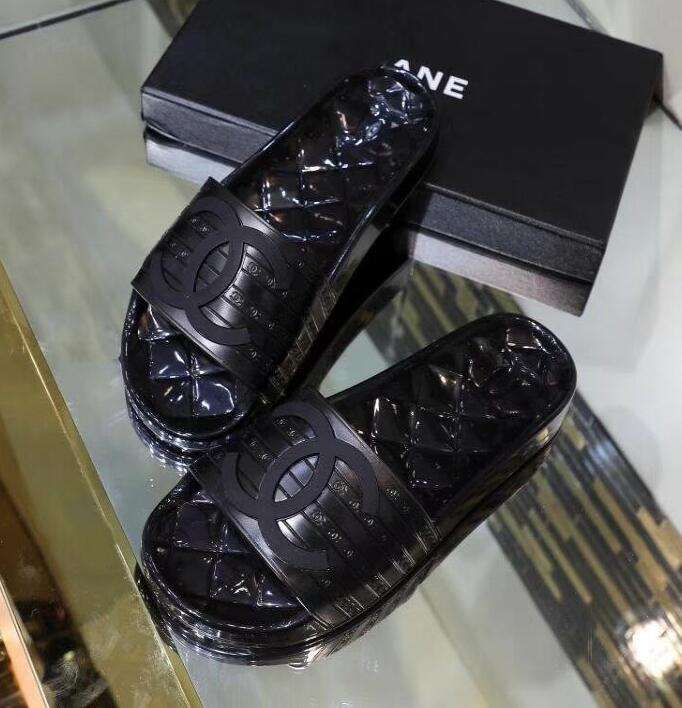 2019 NEW Chanel Shoes 051928 black - Click Image to Close